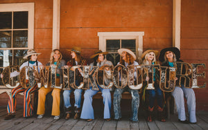 custom cowhide letters made to order western decor