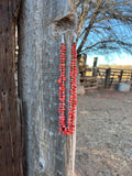 Rough Corral & Turquoise Necklace