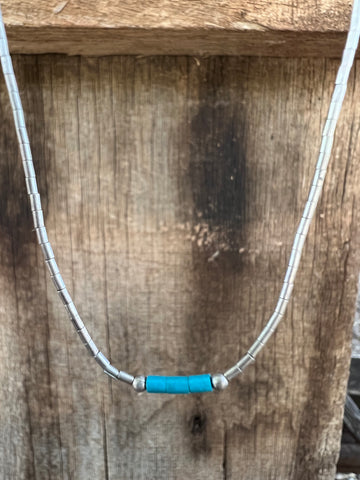 Sterling Silver & Turquoise Layering Necklaces